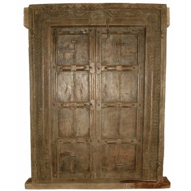 Alter kaum zu schätzen! Antike Tür Tor aus Indien