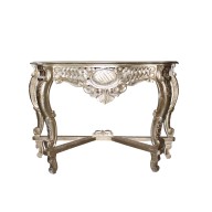 Tisch Massivholz Barock Stil Gold Möbel