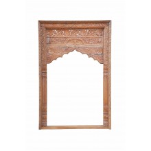 Indien Rahmen Fenster Dekorbogen zum Innenausbau geschnitztes Holz