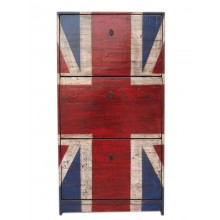Very british GB Schubladen Kommode Anrichte Kredenz Union Jack optik für Britain fans