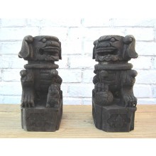 China zwei Skulpturen Tierfiguren