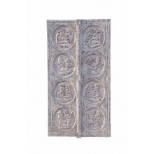 lovely INDIA Rajasthan great carved KAMASUTRA door panel natural wood D ED-11-49