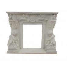 Marmorkamin   marble fireplace cheminée en marbre