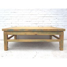 Asien Couchtisch rustikaler Tisch helles Pinienholz