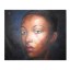 Großartiges Porträt Frau Afrikanerin Originalgröße Öl auf Leinwand bekannter Meister