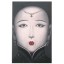 Surreal Frauenporträt Gesicht Porzellan Haut bekannter Künstler China Öl auf Leinwand