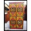 Hochwertiger Holzschrank aus Tibet anspruchsvoll gestaltet in Erdtönen.