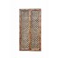 fine art INDIA small wooden DOOR PANEL with FRAMEWORK zig zag cutout D ED-11-35