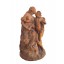 Erotische Miniatur Ars und Amor Skulptur auf Platte Gußeisen rostbraun