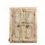 Indien um 1950 rustikale Kommode Doppeltüre helles Holz Gebrauchsspuren