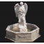 Engel Skulptur großer Brunnen für Park weißer Marmor Klassizismus