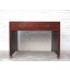 China kleiner Sekretär Tisch braun Lederfinish Vintage Holz