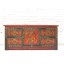 Tibet ca 1940 kleine Anrichte Kommode Pinie in traditioneller Bemalung filigrane Motive von Luxury Park