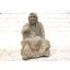 Mönch in Meditation sitzend Statue Figur Skulptur Pappelholz China 1910 von Luxury Park